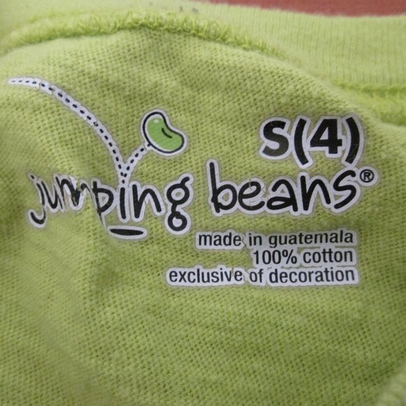 Jumping Beans‎ Big Bro Pullover T Shirt Boys Size 4T Green Short Sleeve Toddler - Picture 3 of 4